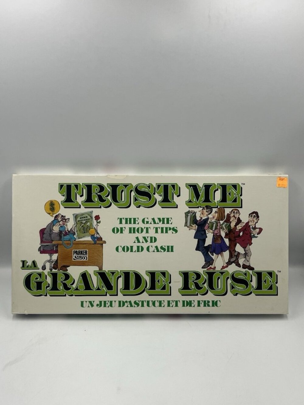 TRUST ME Hot Tips & Cold Cash Board Game Parker Brothers 1981 - New Sealed ✅